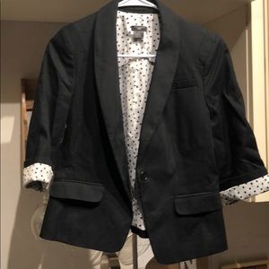 Ann Taylor twill Blazer
